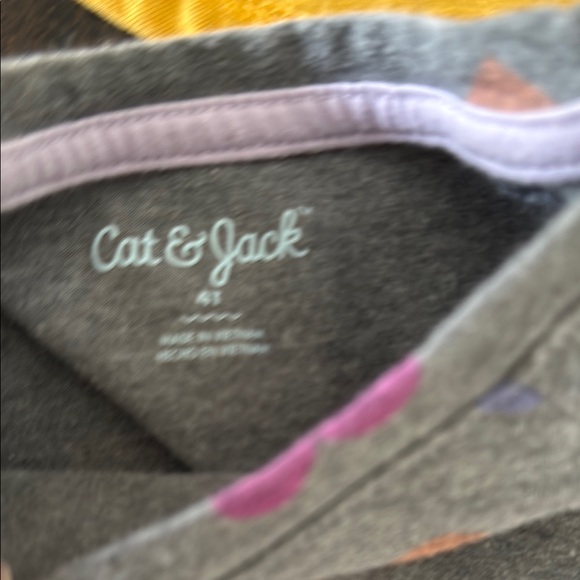 Bundle of Cat and Jack Toddler Girls Vibrant Long Sleeve Kids Shirt Collection - Picture 3 of 6